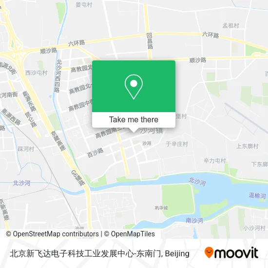 北京新飞达电子科技工业发展中心-东南门 map