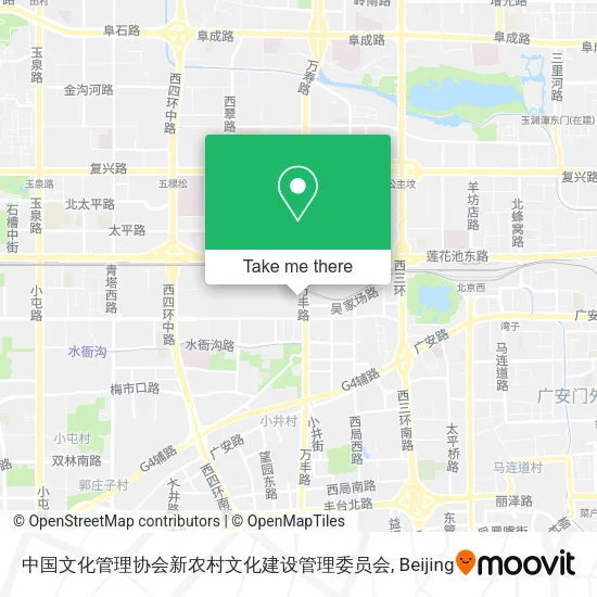 中国文化管理协会新农村文化建设管理委员会 map