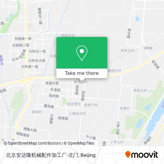 北京安达隆机械配件加工厂-北门 map