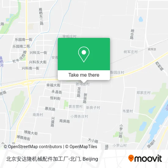 北京安达隆机械配件加工厂-北门 map