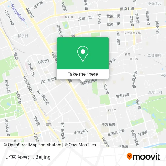 北京·沁春汇 map