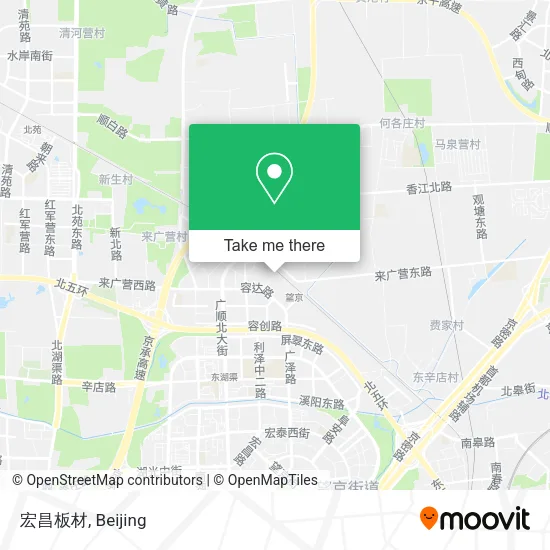 宏昌板材 map