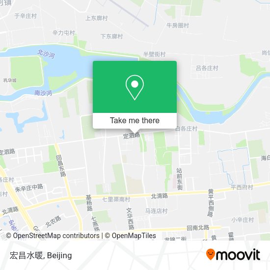 宏昌水暖 map