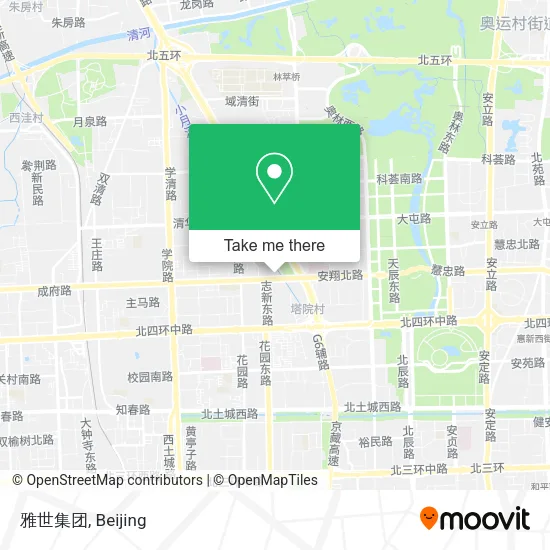 雅世集团 map