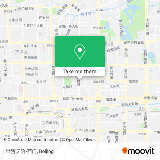 世贸天阶-西门 map