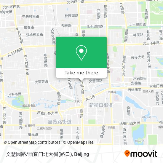 文慧园路/西直门北大街(路口) map