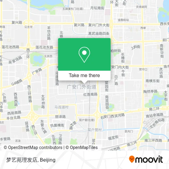 梦艺苑理发店 map