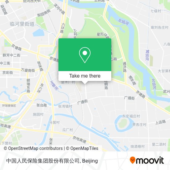 中国人民保险集团股份有限公司 map