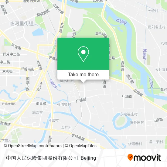 中国人民保险集团股份有限公司 map