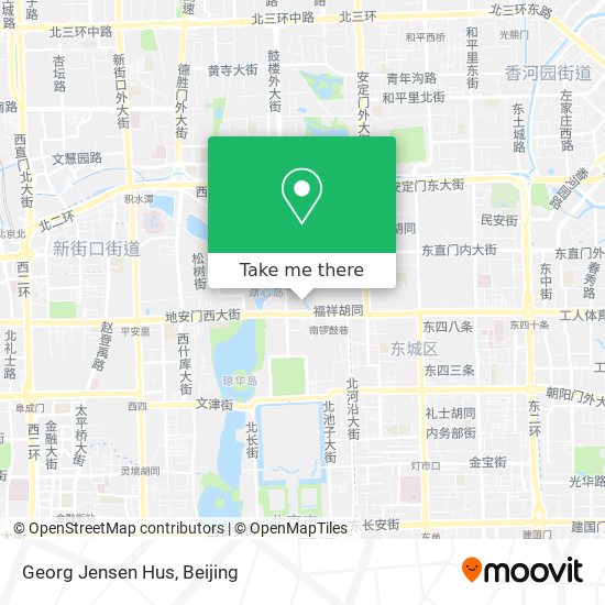 Georg Jensen Hus map