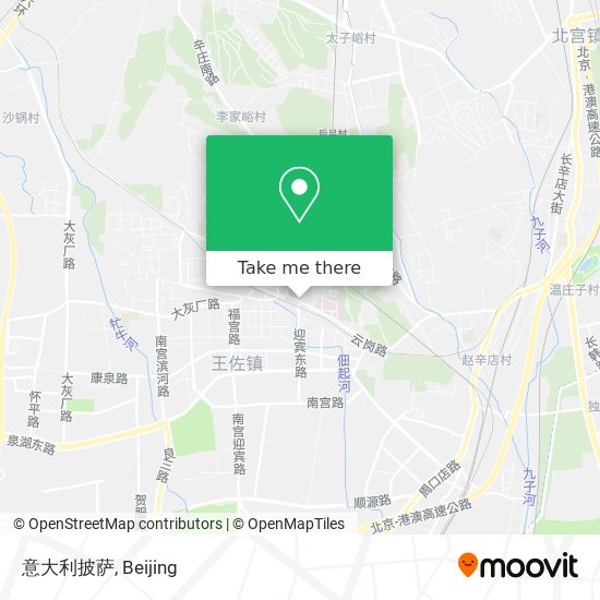 意大利披萨 map