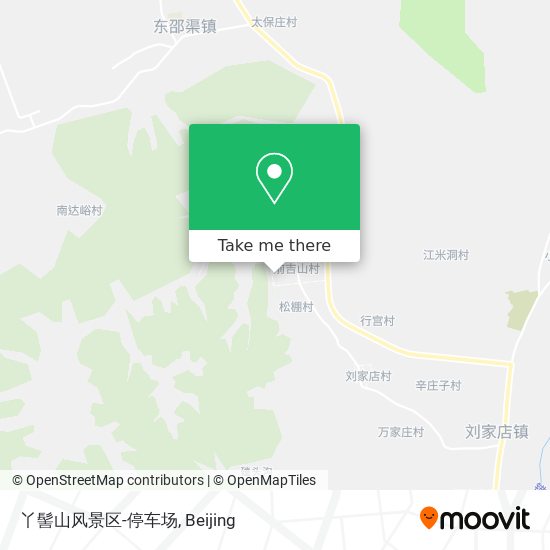丫髻山风景区-停车场 map
