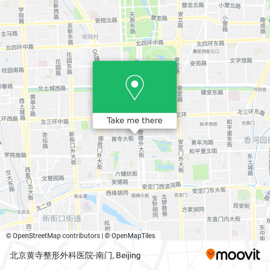 北京黄寺整形外科医院-南门 map