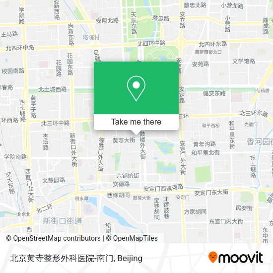 北京黄寺整形外科医院-南门 map