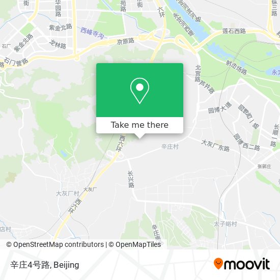 辛庄4号路 map