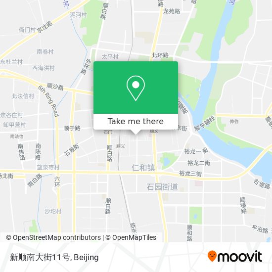 新顺南大街11号 map