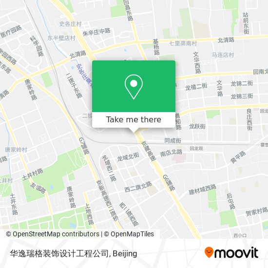 华逸瑞格装饰设计工程公司 map