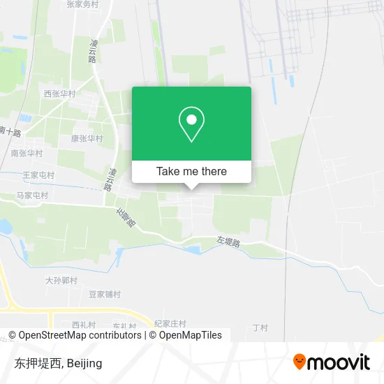 东押堤西 map