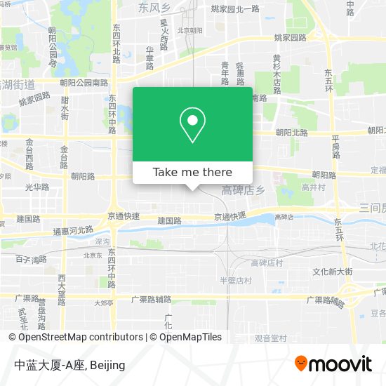 中蓝大厦-A座 map