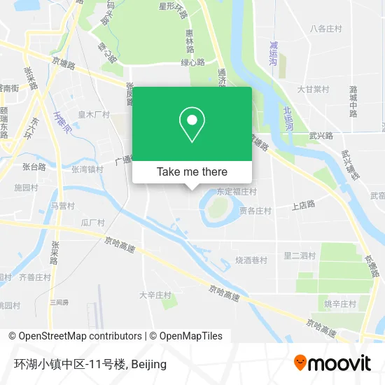 环湖小镇中区-11号楼 map