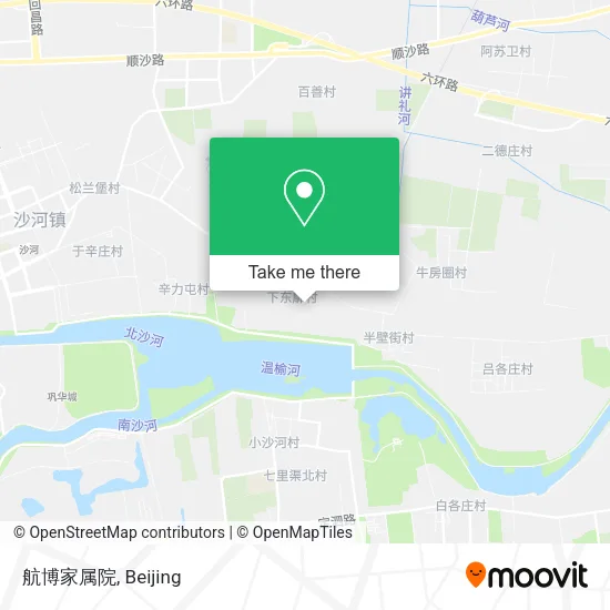 航博家属院 map
