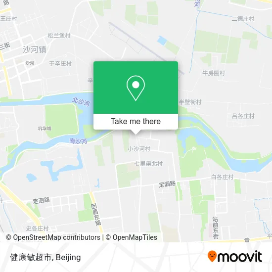 健康敏超市 map