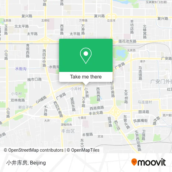 小井库房 map