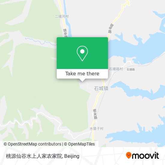 桃源仙谷水上人家农家院 map