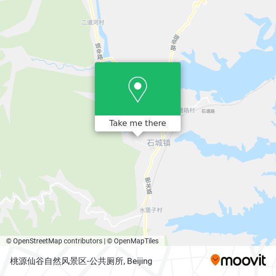 桃源仙谷自然风景区-公共厕所 map