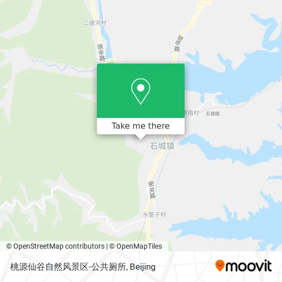 桃源仙谷自然风景区-公共厕所 map