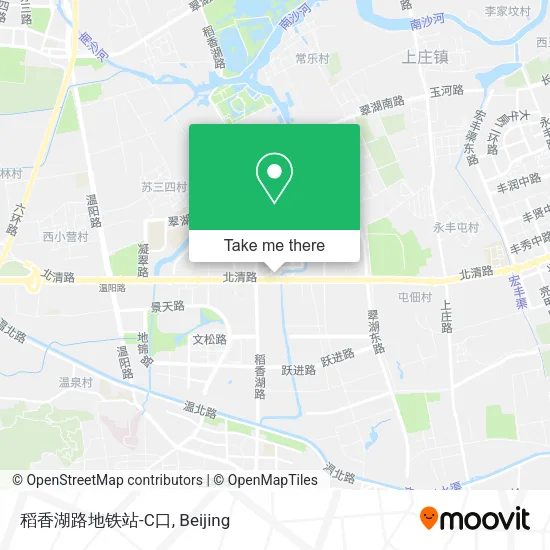 稻香湖路地铁站-C口 map