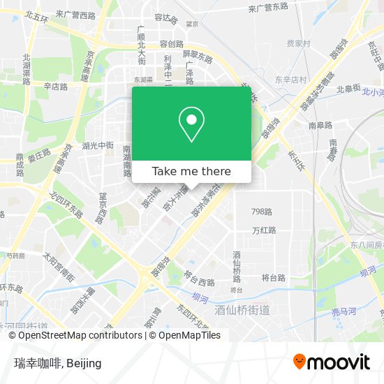 瑞幸咖啡 map