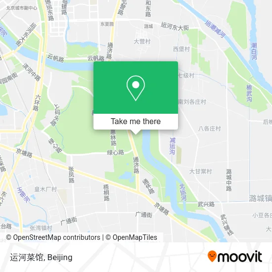 运河菜馆 map