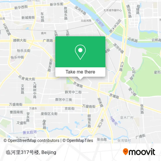 临河里317号楼 map