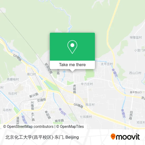 北京化工大学(昌平校区)-东门 map