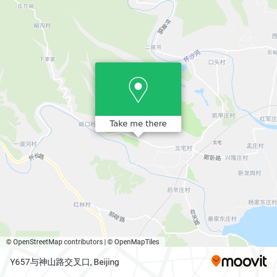 Y657与神山路交叉口 map