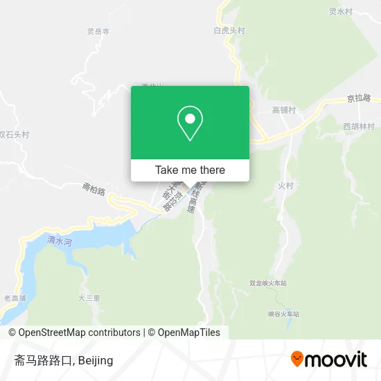 斋马路路口 map