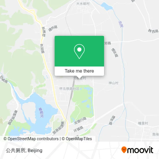 公共厕所 map