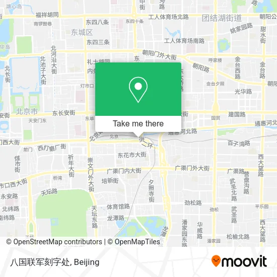 八国联军刻字处 map