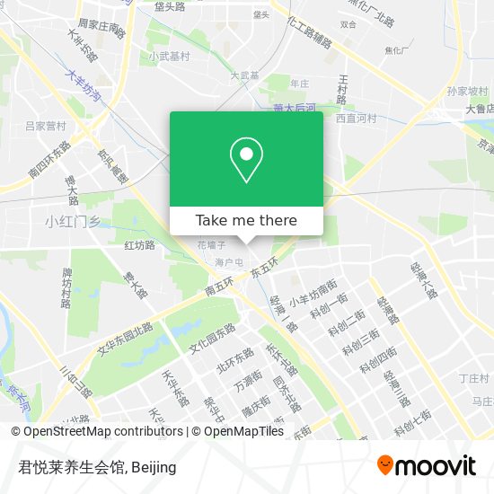 君悦莱养生会馆 map