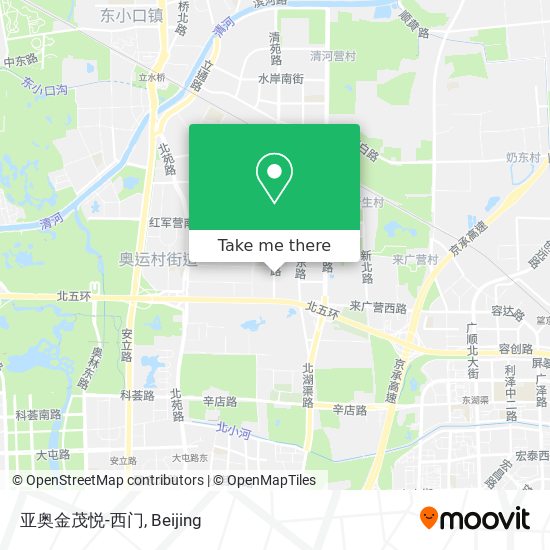 亚奥金茂悦-西门 map
