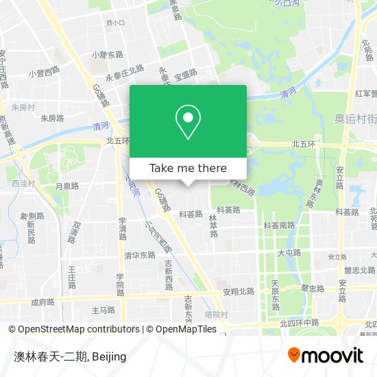 澳林春天-二期 map