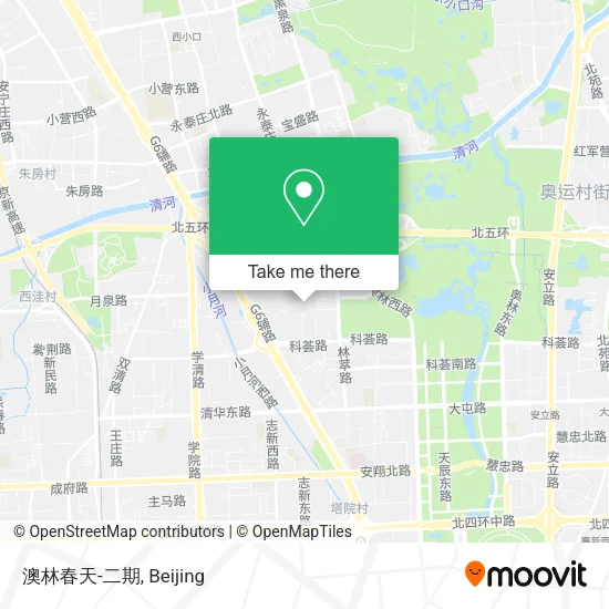澳林春天-二期 map