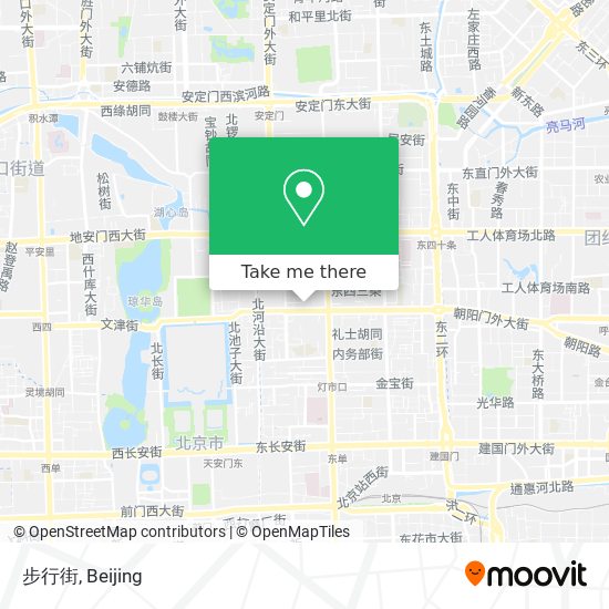 步行街 map
