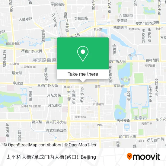 太平桥大街/阜成门内大街(路口) map
