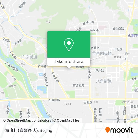 海底捞(喜隆多店) map