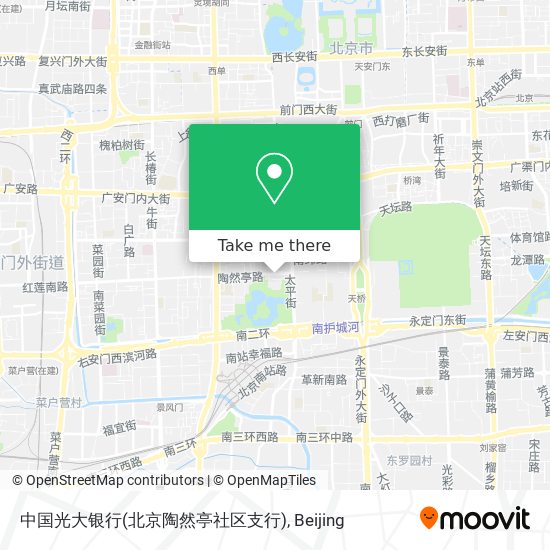 中国光大银行(北京陶然亭社区支行) map