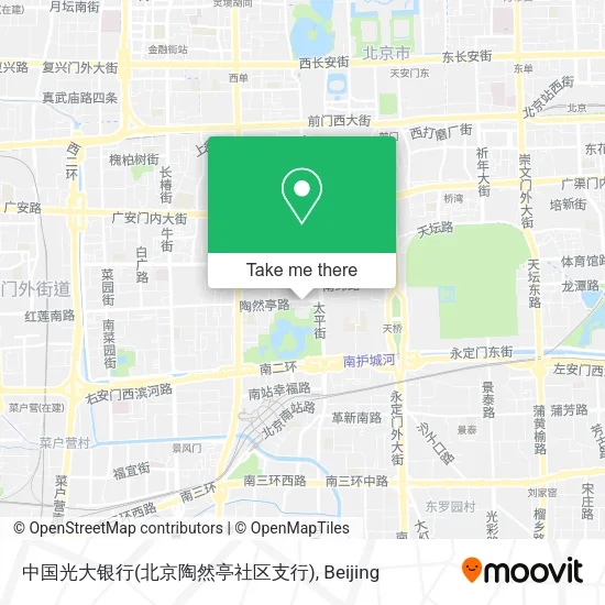 中国光大银行(北京陶然亭社区支行) map