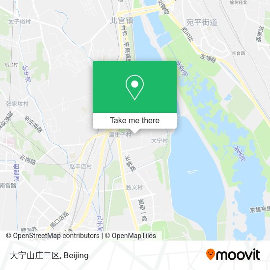 大宁山庄二区 map