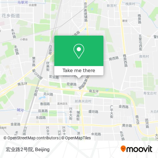 宏业路2号院 map